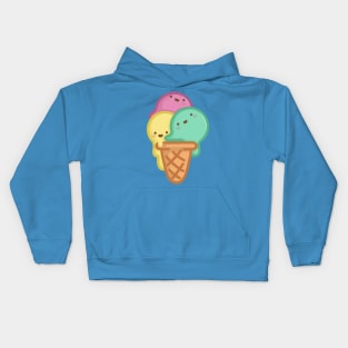 Super Cute Yummy Ice Cream - Kawaii Ice Cream Kids Hoodie